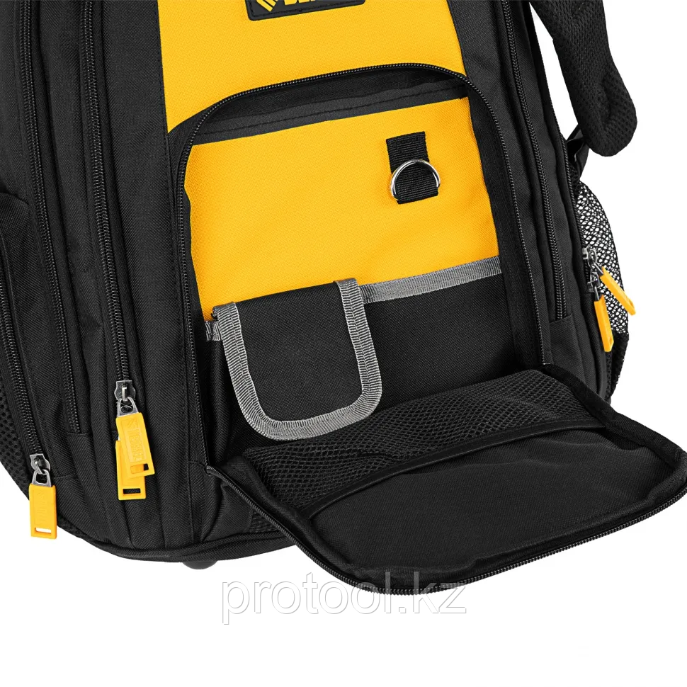 Рюкзак для инструмента, 365х190х430 мм, 3 отделения, 26 карманов// Denzel - фото 7 - id-p109008719