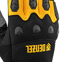 Перчатки универсальные, усиленные, с защитными накладками, размер 10// Denzel, фото 3