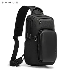 Кросс-боди сумка слинг Bange BG-7718 (черная)