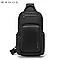 Кросс-боди сумка слинг Bange BG-7718 (черная), фото 2
