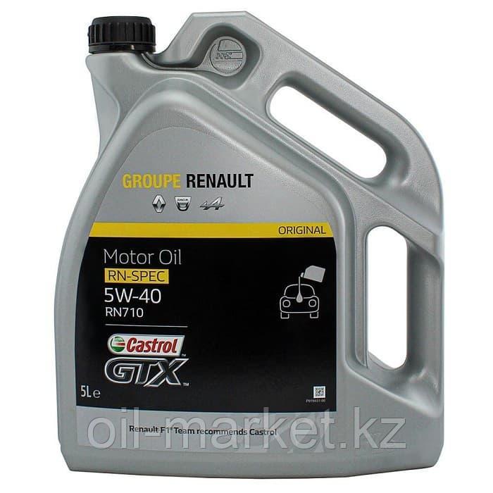 Castrol Моторное Масло GTX Renault 5W-40 RN710 5л. - фото 1 - id-p108025742