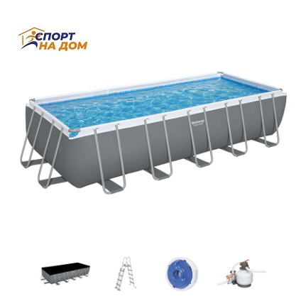 Каркасный бассейн Bestwey 5612B (габариты: 640*274*132 см)