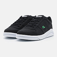 Мужские кроссовки Lacoste game advance trainers in black white, 42 размер