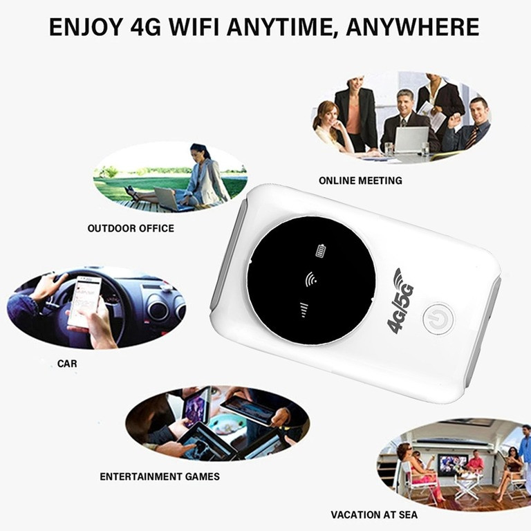 Карманный 4G Wi-Fi 2,4/5GHz модем/роутер ZN-7 - фото 6 - id-p109031111