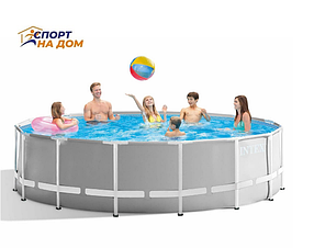 Круглый каркасный бассейн Intex 26726 (457*122 см) на 16805 литра