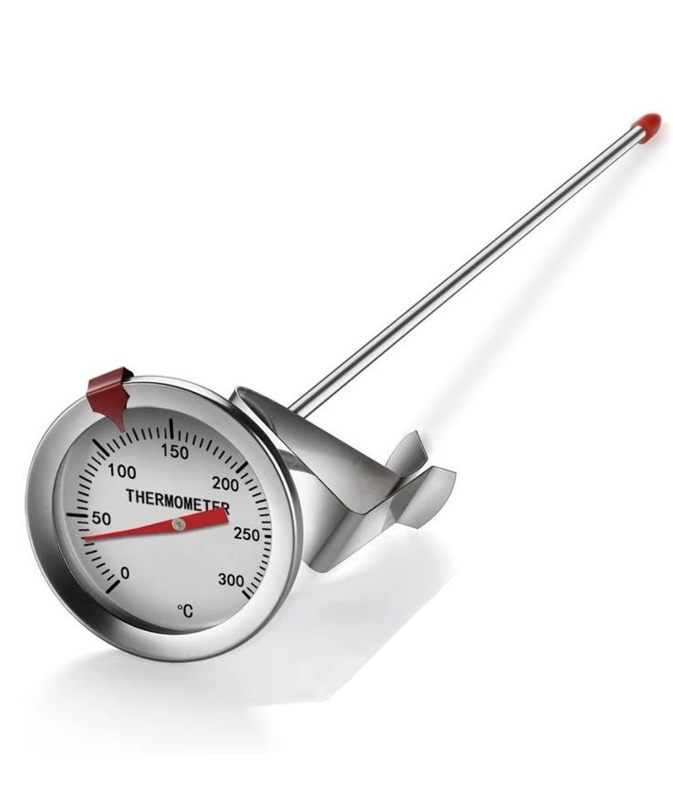 Механический термометр с щупом ( 30см ) биметаллический 0-300°С - фото 4 - id-p87697297