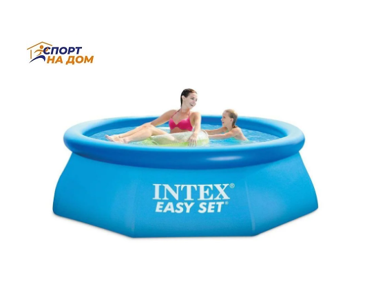 Круглый надувной бассейн Intex 28110 ( 244*76 см) на 2419 литров - фото 1 - id-p65562188