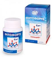 Витамины с кальцием Капсулы "ФИТОФОРТЕ КАЛЬЦИЙ+" остеопороз, остеоартроз, остеохондроз, витамин Д 3