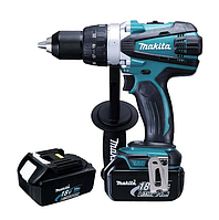 Аккумуляторная дрель-шуруповёрт Makita DDF458RFE (2 аккумулятора)