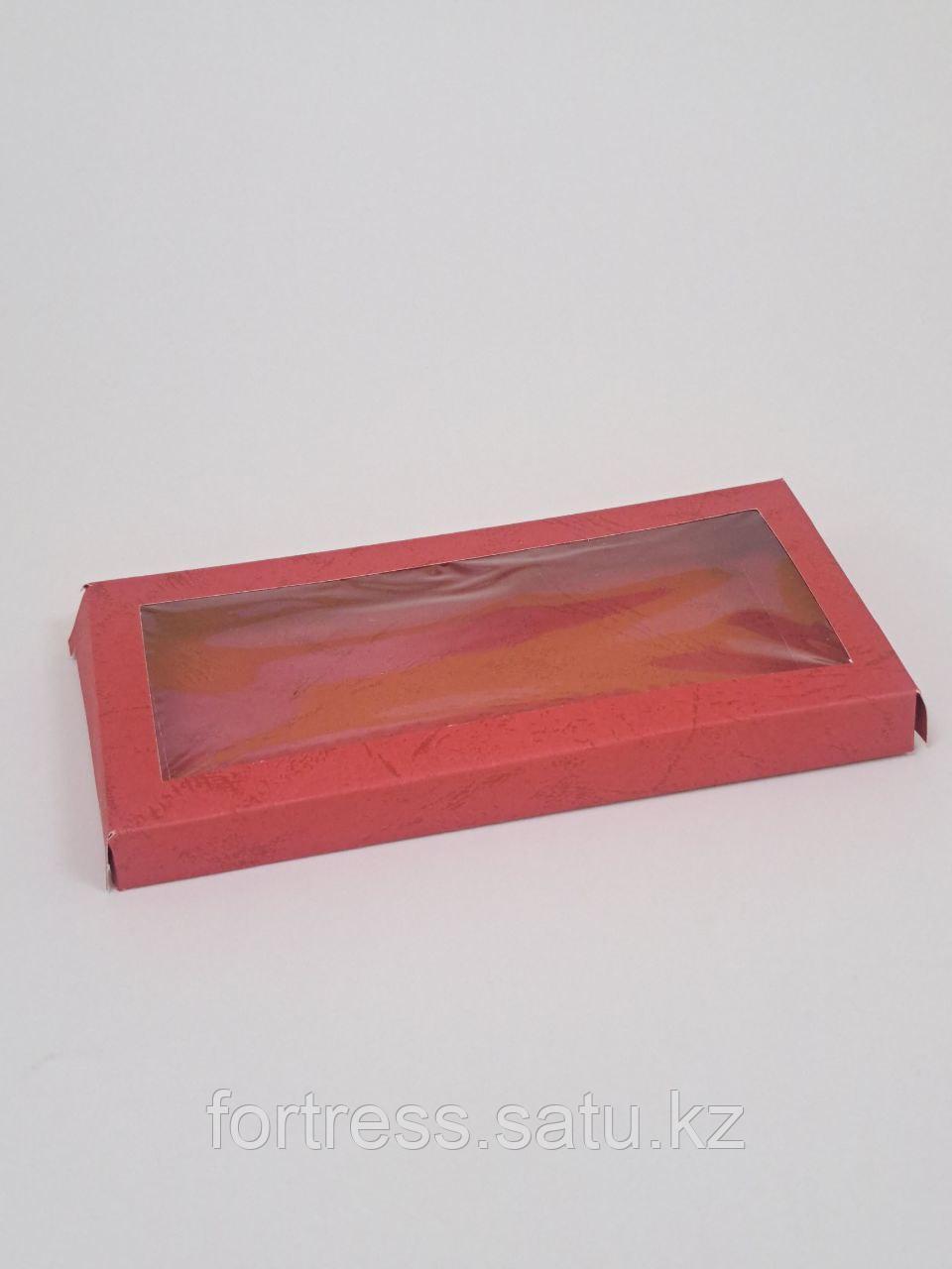 Коробка 15,5*7,5*1,5 см с окном цветные. - фото 2 - id-p98255571