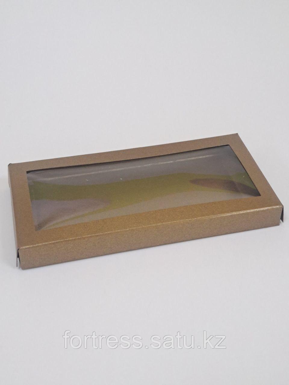 Коробка 15,5*7,5*1,5 см с окном цветные. - фото 4 - id-p98255571