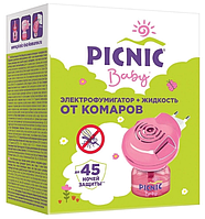 Набор от комаров «Электрофумигатор и жидкость» Picnic BABY