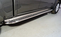 Пороги с площадкой 42,4 мм ТСС для Great Wall Wingle 7 4WD 2.0 TD 2020-