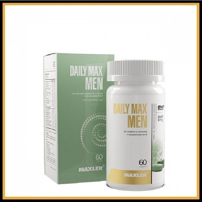 Витаминно-минеральный комплекс - Maxler Daily Max Men 60 таблеток