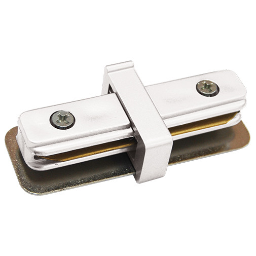 ПРЯМОЙ КОННЕКТОР ДЛЯ ШИНОПРОВОДА WHITE STANDART I-CONNECTOR (STRAIGHT) (2LIN) (TS) - фото 1 - id-p109044879