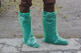 Аяқ киімге арналған б/е жоғары резеңке таспалы бахилалар, аса берік, 25 жұп