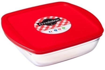 Форма с крышкой квадратная 20х17см O'cuisine, фото 1