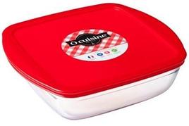 Форма с крышкой квадратная 20х17см O'cuisine