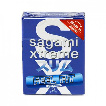 Презервативы Sagami extreme feel fit 3 шт. (супер облегающие)