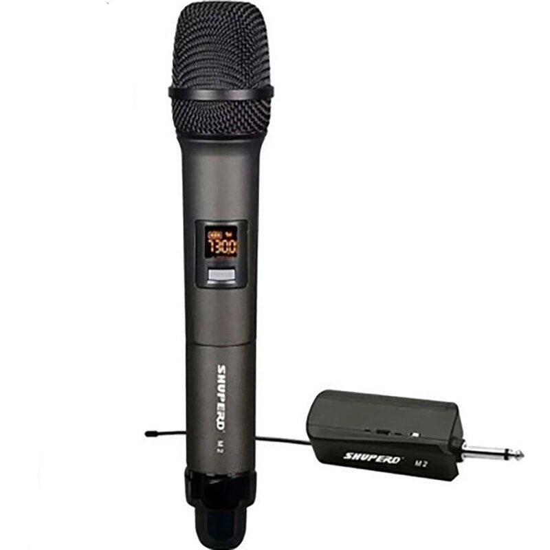 Микрофон беспроводной с наголовной гарнитурой SHUPERD M2H до 300м - фото 2 - id-p109050129