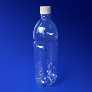 Kazakhstan Бутылка 1000мл PET прозрачная с крышкой диаметр горловины 2,8см h26,8см диаметр дна 7,0см - фото 1 - id-p107487778