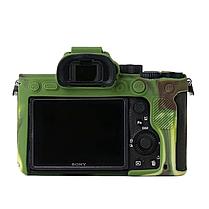 SONY A7R4 Защитный силиконовый чехол камуфляж, фото 2