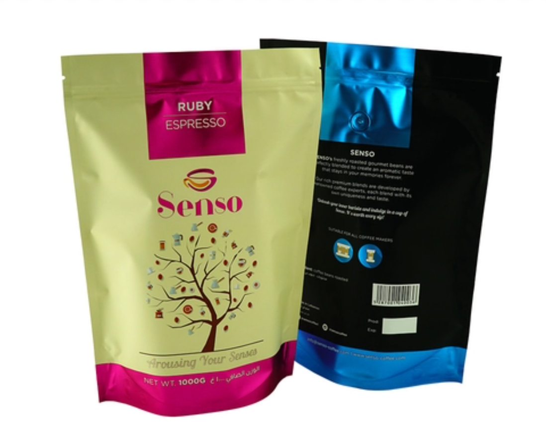 Металлизированная упаковка с печатью, фото 1