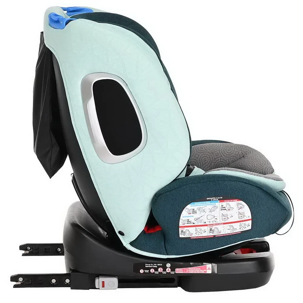 Pituso Удерживающее устройство для детей 0-36 кг Roys Emerald Grey/Изумрудно-Серый - фото 5 - id-p109055545