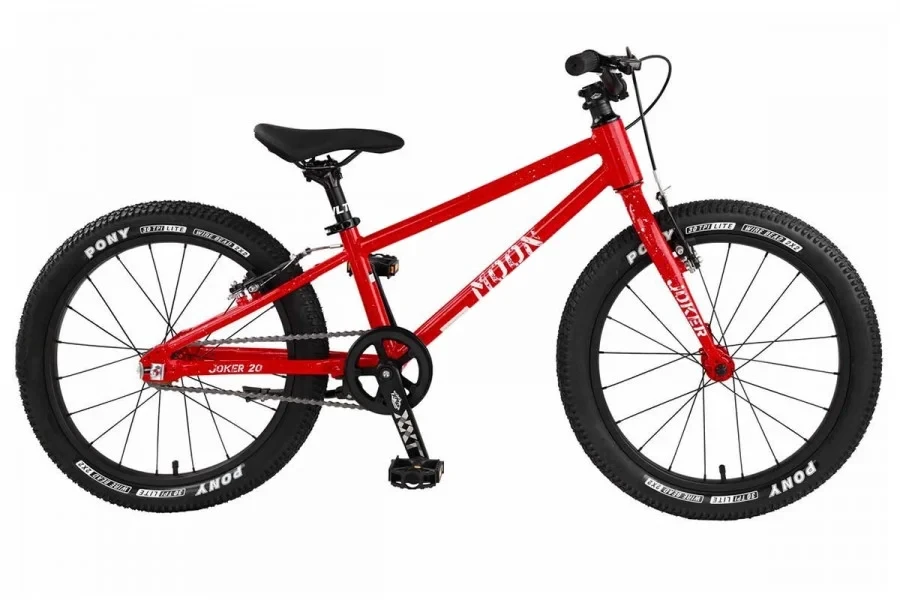 MOON Велосипед двухколесный JOKER 20" 1 spd Red Multi/Красный