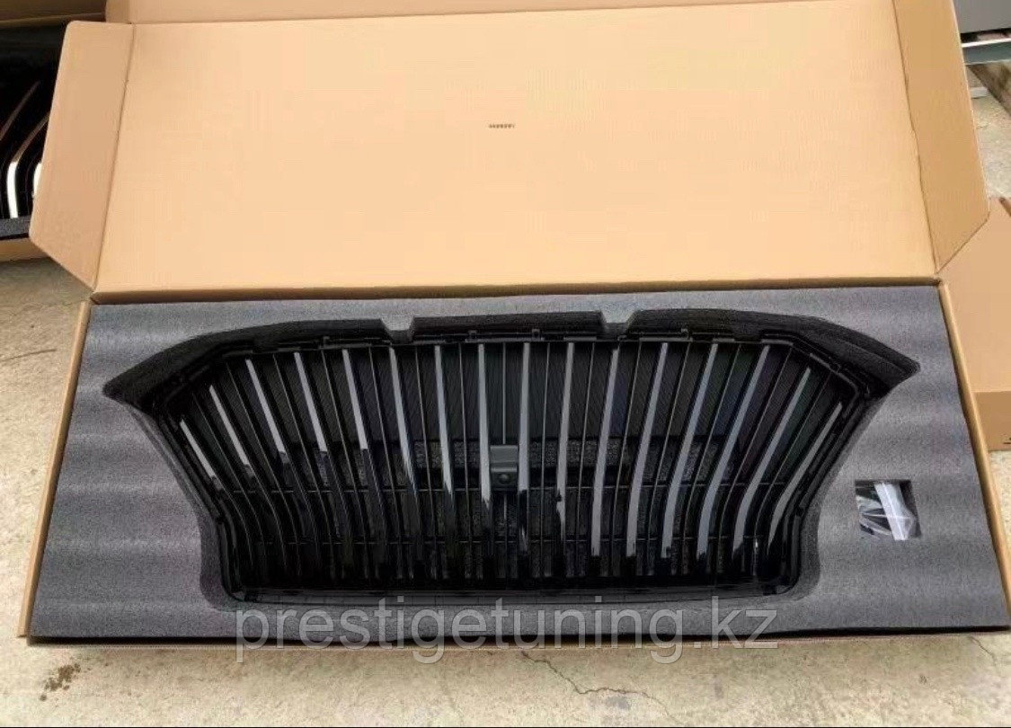 Решетка радиатора на Hyundai Palisade 2018-22 тюнинг (Черный цвет) - фото 4 - id-p109059123