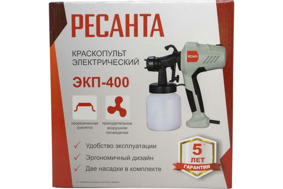 Краскопульт электрический ЭКП-400 Ресанта - фото 8 - id-p109059209