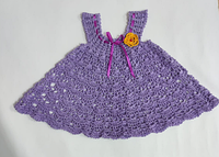 Платье вязаное для малышки