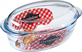 Жаровня O"Cuisine с крышкой овальная 4 л