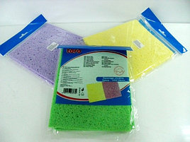 600132 Губка плоская для кухни набор 2 шт