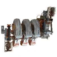 Контактор КТ6062/2-У3 1000 А, Uн~380 В, Uупр-220 В, в/к 3"З"+3"Р", установка на рейку