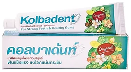 Органическая паста для зубов и десен Kolbadent Herbal Toothpaste 35gr