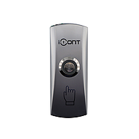 IButton-01 LED Кнопка выхода металлическая накладная c подствекой (NO контакты)