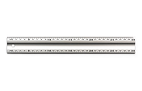 Линейка алюминиевая строительная односторонняя Alukom Tools 30 см