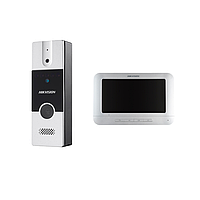 Hikvision DS-KIS202T Комплект DS-KB2411-IM (вызывная панель) + DS-KH2220 (монитор 7 )