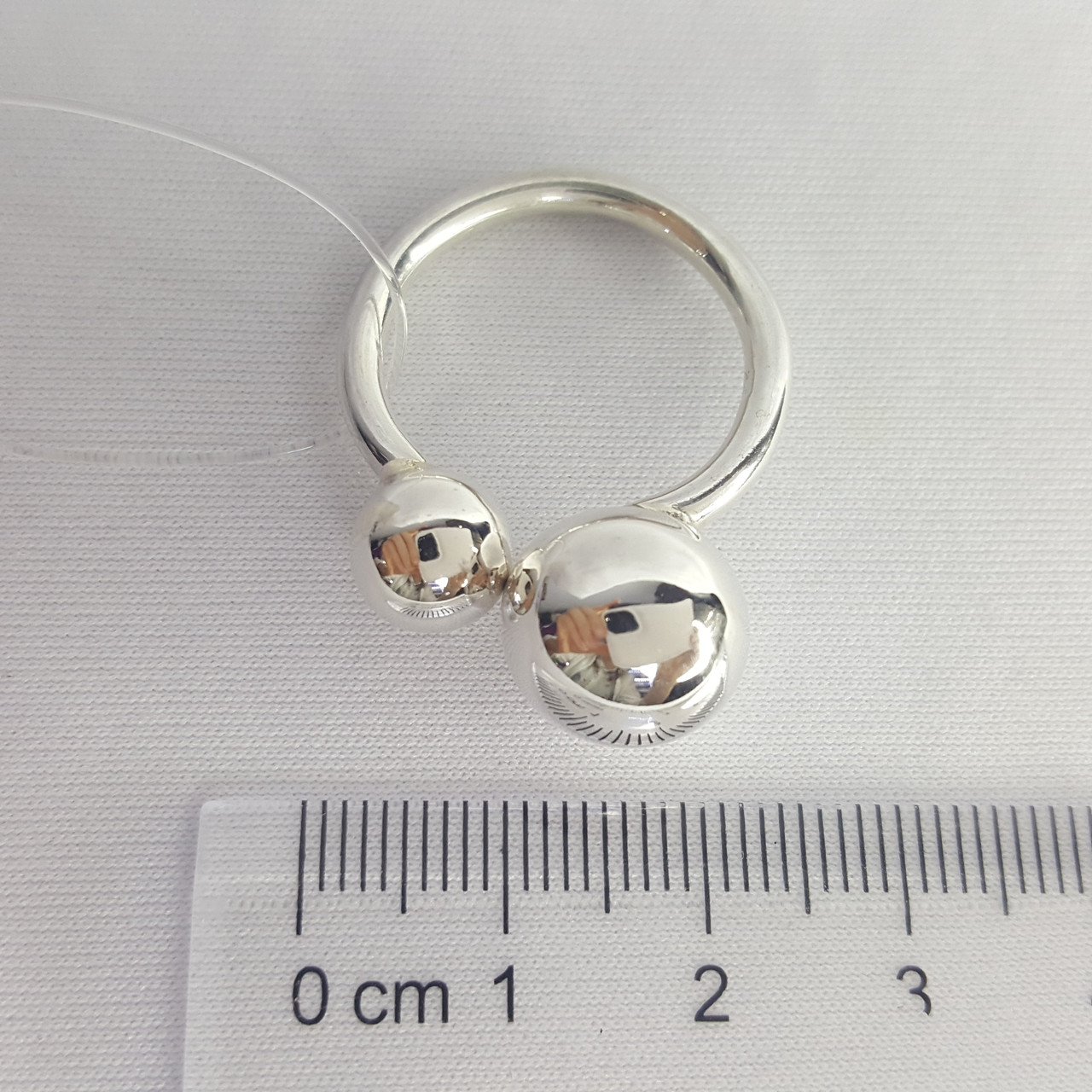 Кольцо Алматы K202 серебро с родием - фото 3 - id-p109082442