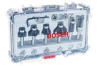 Набор кромочных фрез Bosch (6 шт; хвостовик 8 мм) 2607017469
