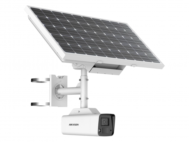 Hikvision DS-2XS2T47G0-LDH/4G/C18S40 4.0MP 4G IP камера автономная цилиндрическая ColorVU
