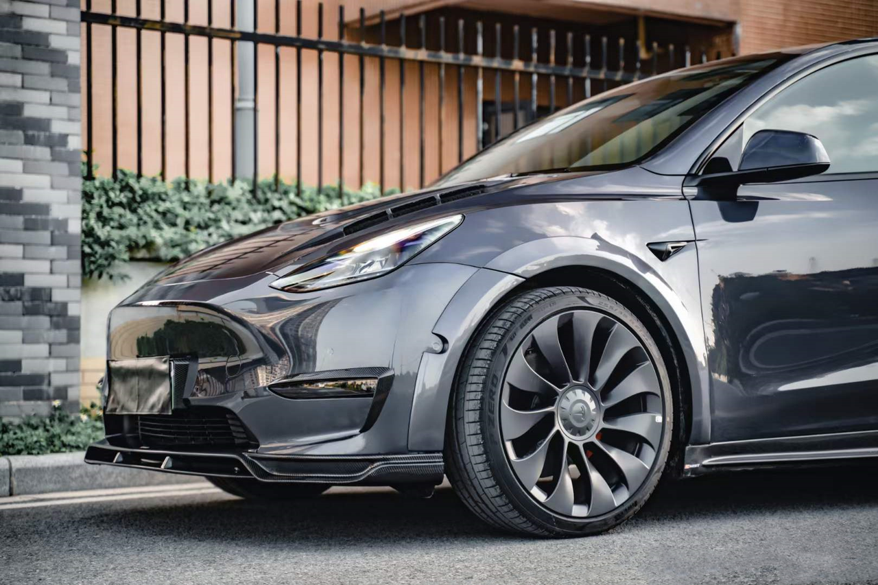 Карбоновый обвес для Tesla Model Y 2020+ - фото 4 - id-p109093587