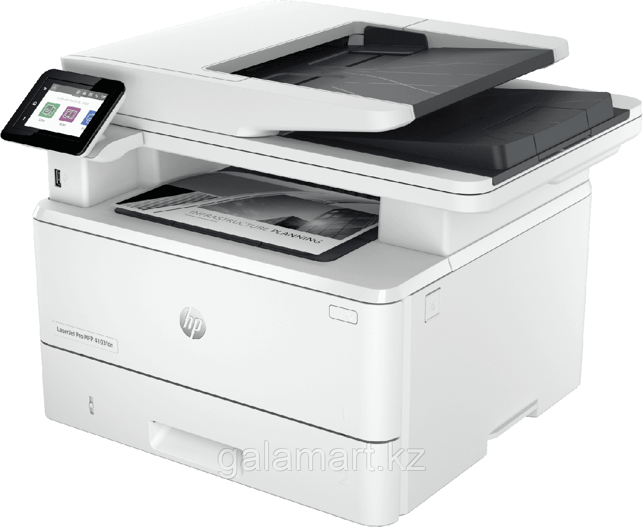 МФУ HP LaserJet Pro MFP M4103fdn Printer (A4)  Printer/Scanner/Copier/Fax/ADF 1200 dpi 40 ppm 512 Mb 1200 MHz