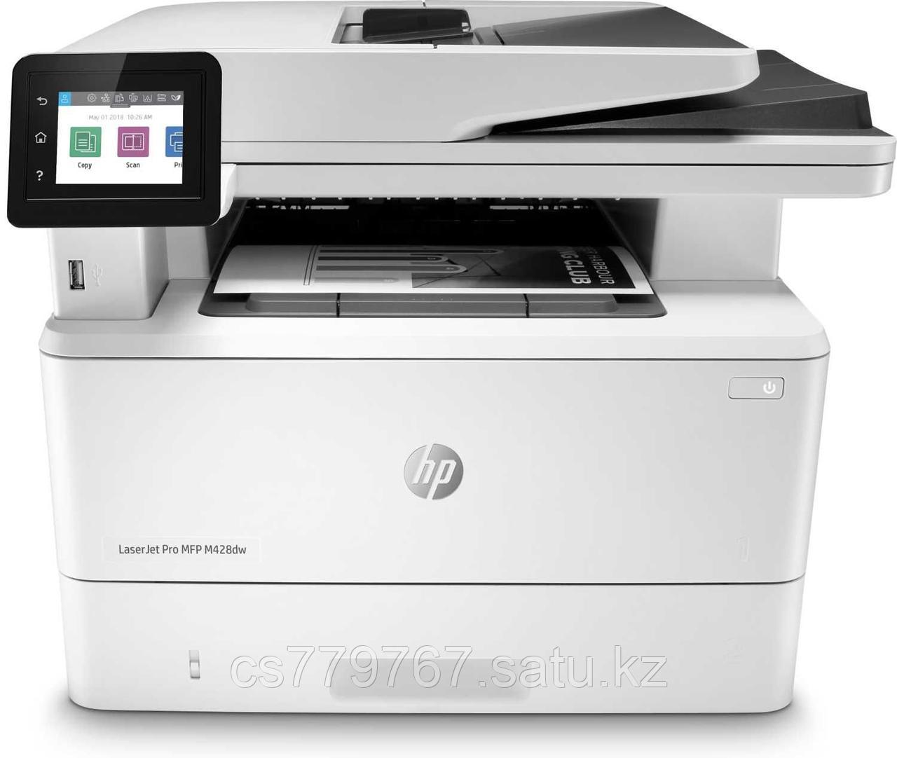 МФУ HP W1A31A LaserJet Pro MFP M428dw Printer (A4) , Printer/Scanner/Copier/ADF, 1200 dpi, 38 ppm, 512 Mb, - фото 2 - id-p109099933