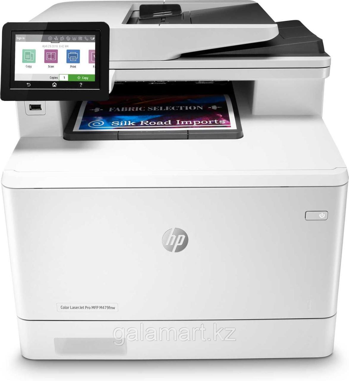 МФУ HP W1A78A Color LaserJet Pro MFP M479fnw Prntr (A4) , Printer/Scanner/Copier/Fax/ADF, 600 dpi, 27 ppm, 512