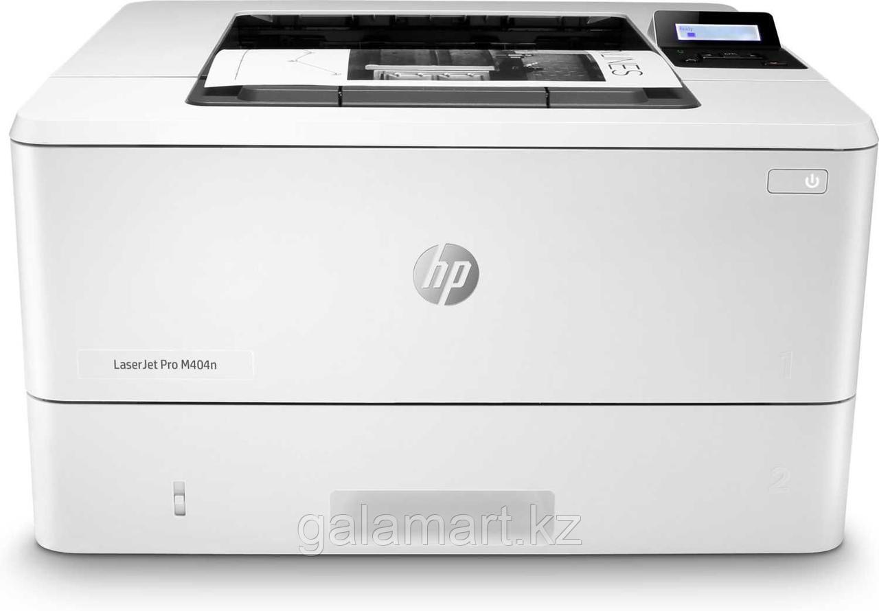 Принтер HP LaserJet Pro M404n (A4), 42 ppm, 256MB, 1.2 MHz, tray 100+250 pages, USB+Ethernet, Duty - 80K pages