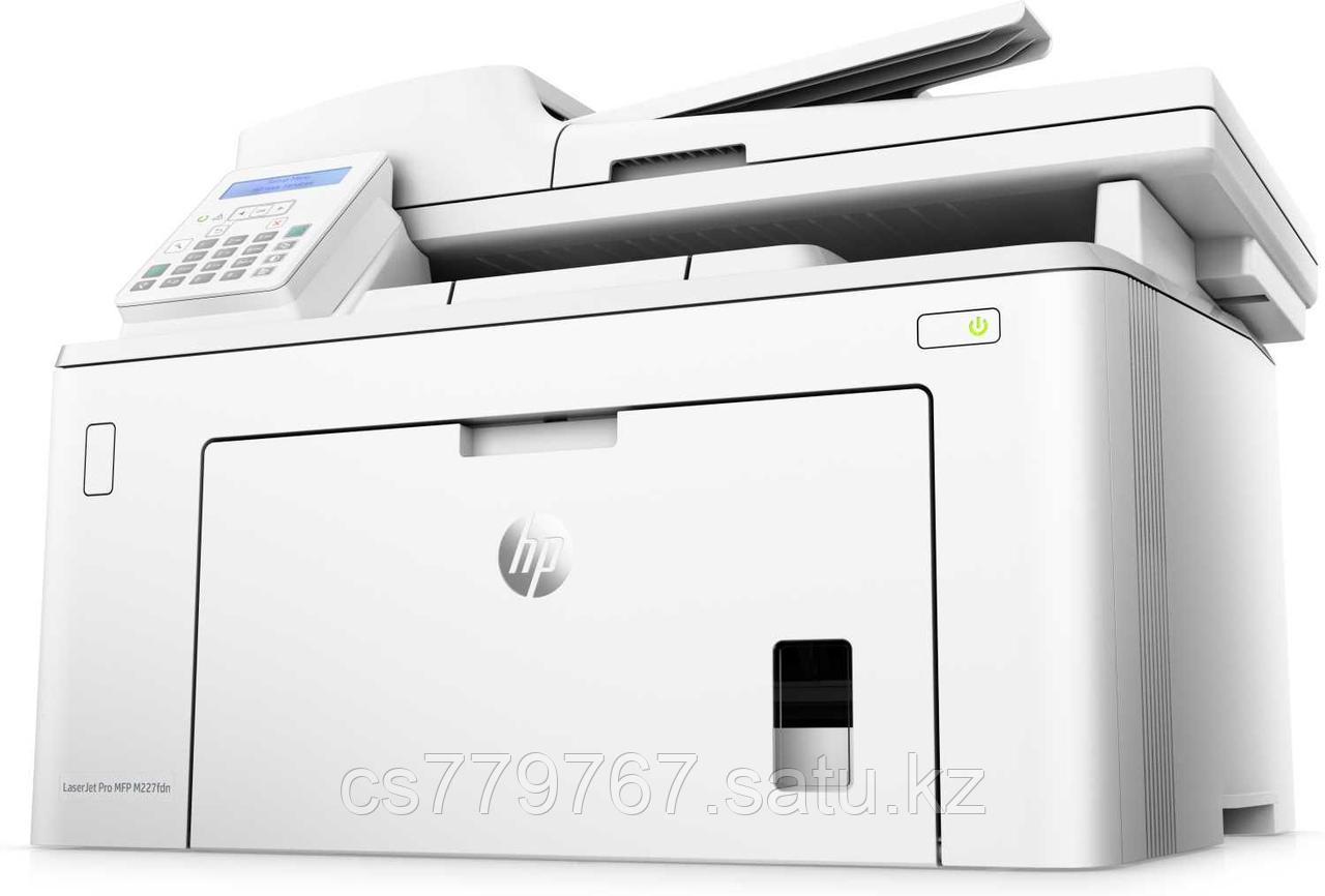 МФУ HP G3Q79A LaserJet Pro MFP M227fdn (A4) Printer/Scanner/Copier/ADF/Fax, 1200 dpi, 28 ppm, 256 MB, 800 MHz,