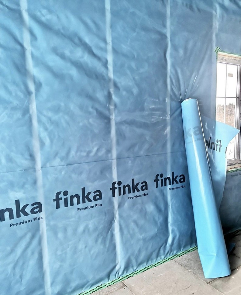 Пароизоляционная пленка из первичного сырья Finka Premium Plus Midi, рулон 75 м2, толщина 200 мкм - фото 10 - id-p107258397