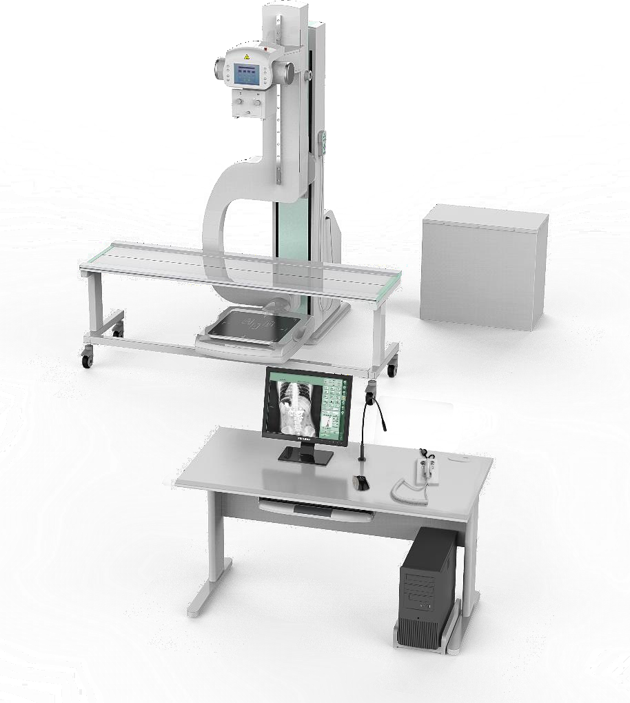 Высокоточный цифровой рентген PLD7300A интеллектуальный U-образный рычаг DR - фото 1 - id-p109100892